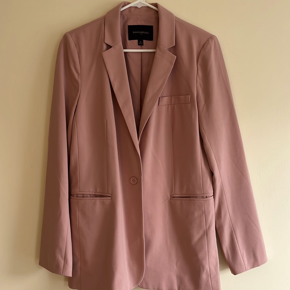 Banana Republic Blazer - Blush Pink size 8